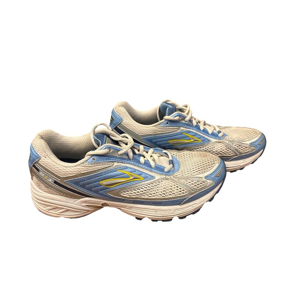 Brooks Adrenaline GTS 7 women’s size 9 running shoes in blue white and yellow